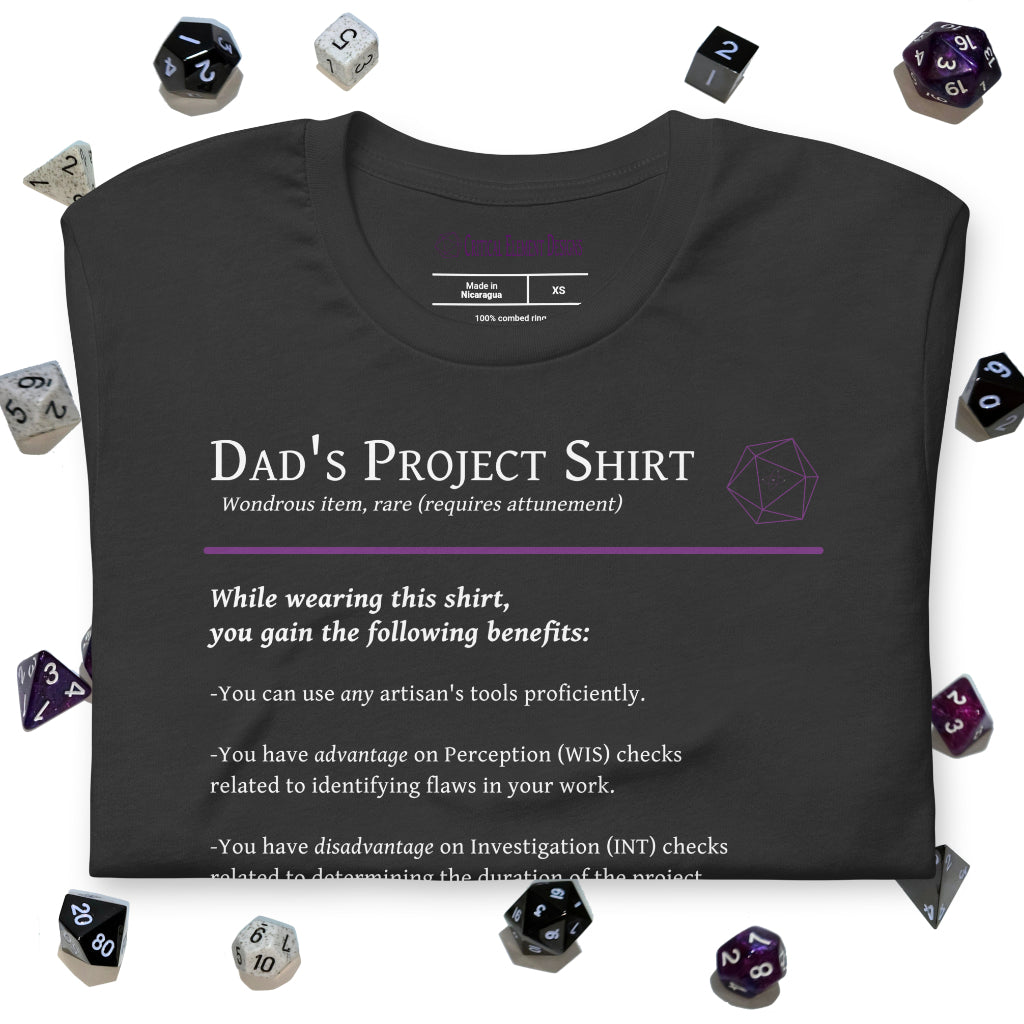 Dad's Project Shirt