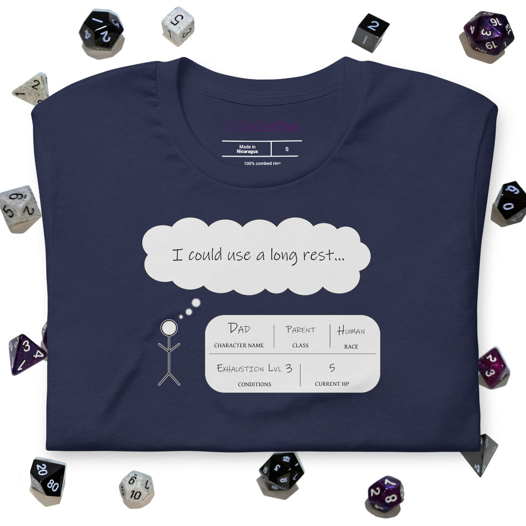Exhausted Dad | Unisex t-shirt