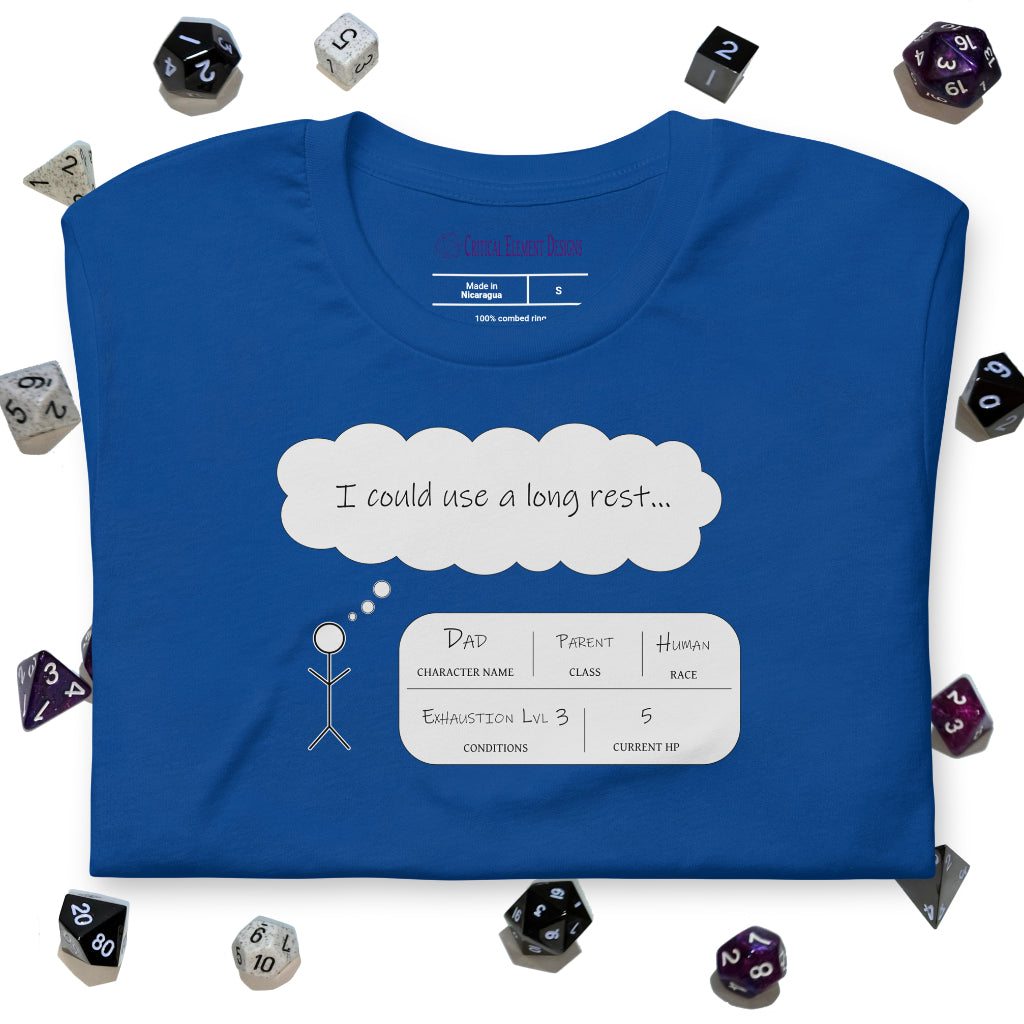 Exhausted Dad | Unisex t-shirt