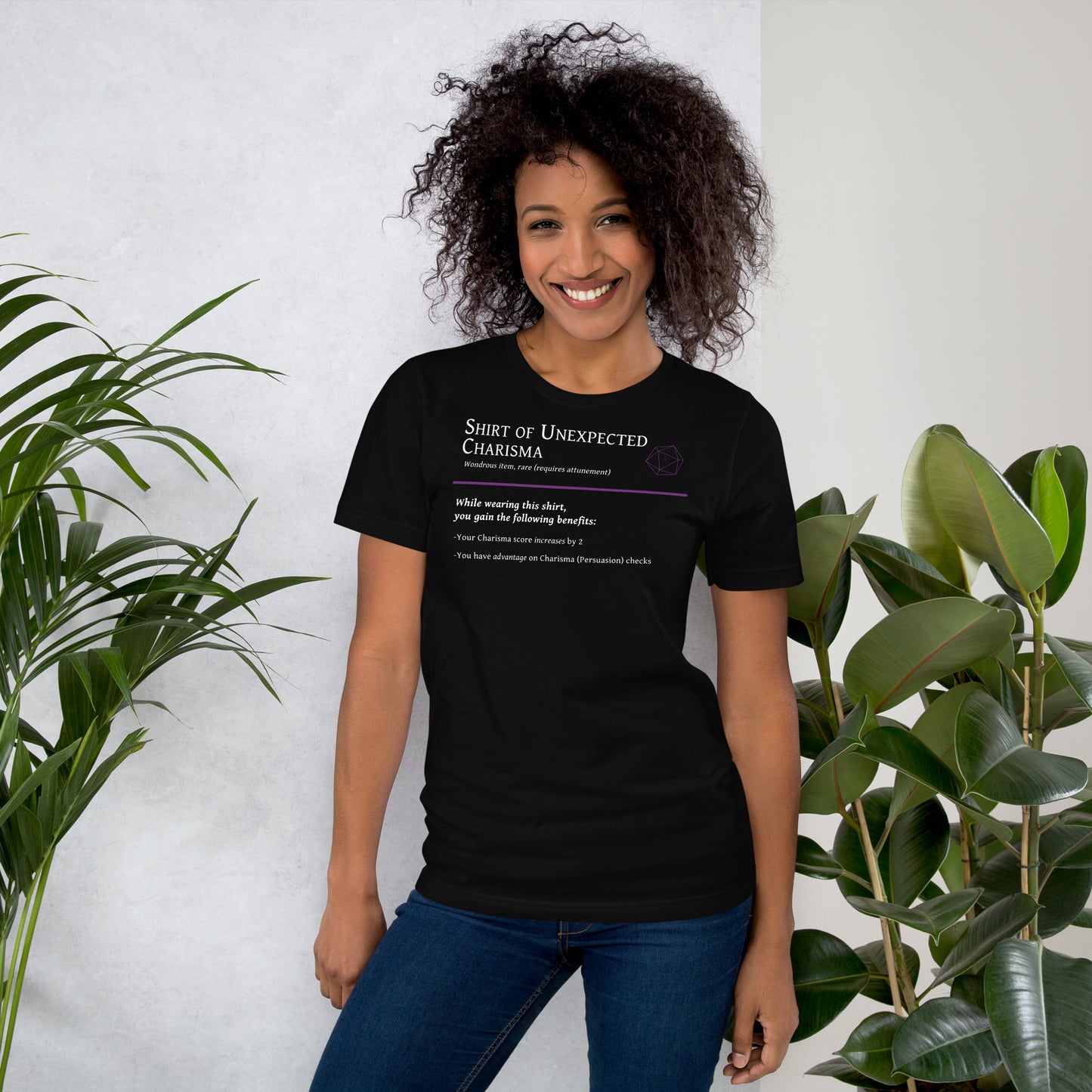 Shirt of Unexpected Charisma | Enchanted T-shirt