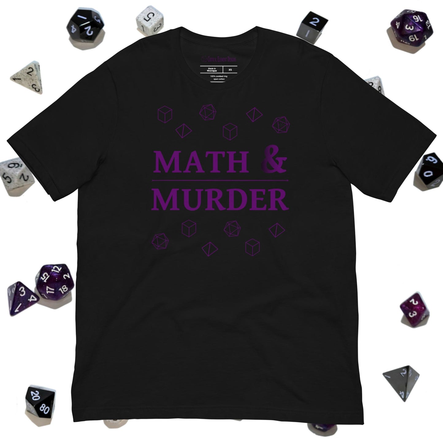 Math & Murder | Unisex t-shirt
