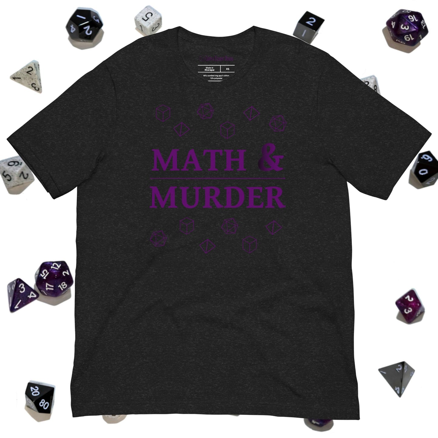 Math & Murder | Unisex t-shirt