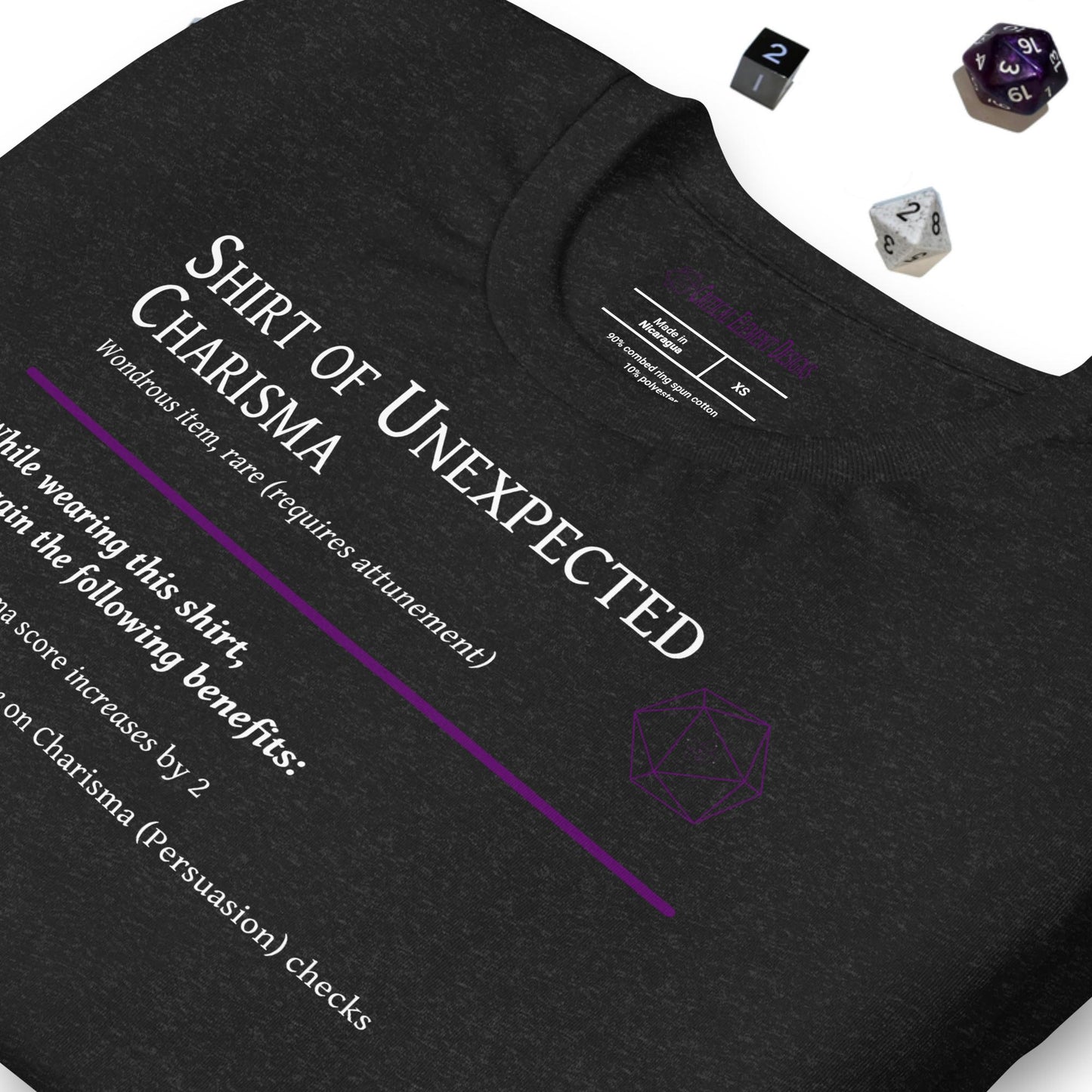 Shirt of Unexpected Charisma | Enchanted T-shirt