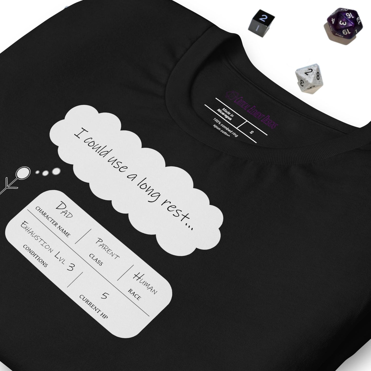 Exhausted Dad | Unisex t-shirt
