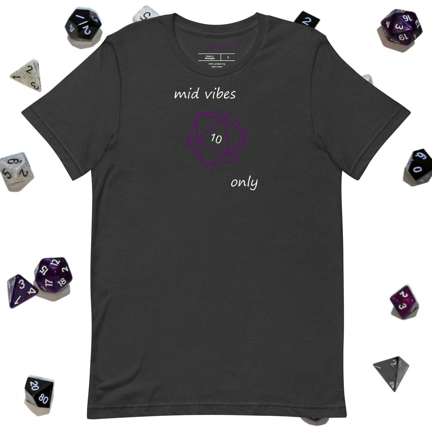 mid vibes only - unisex t-shirt