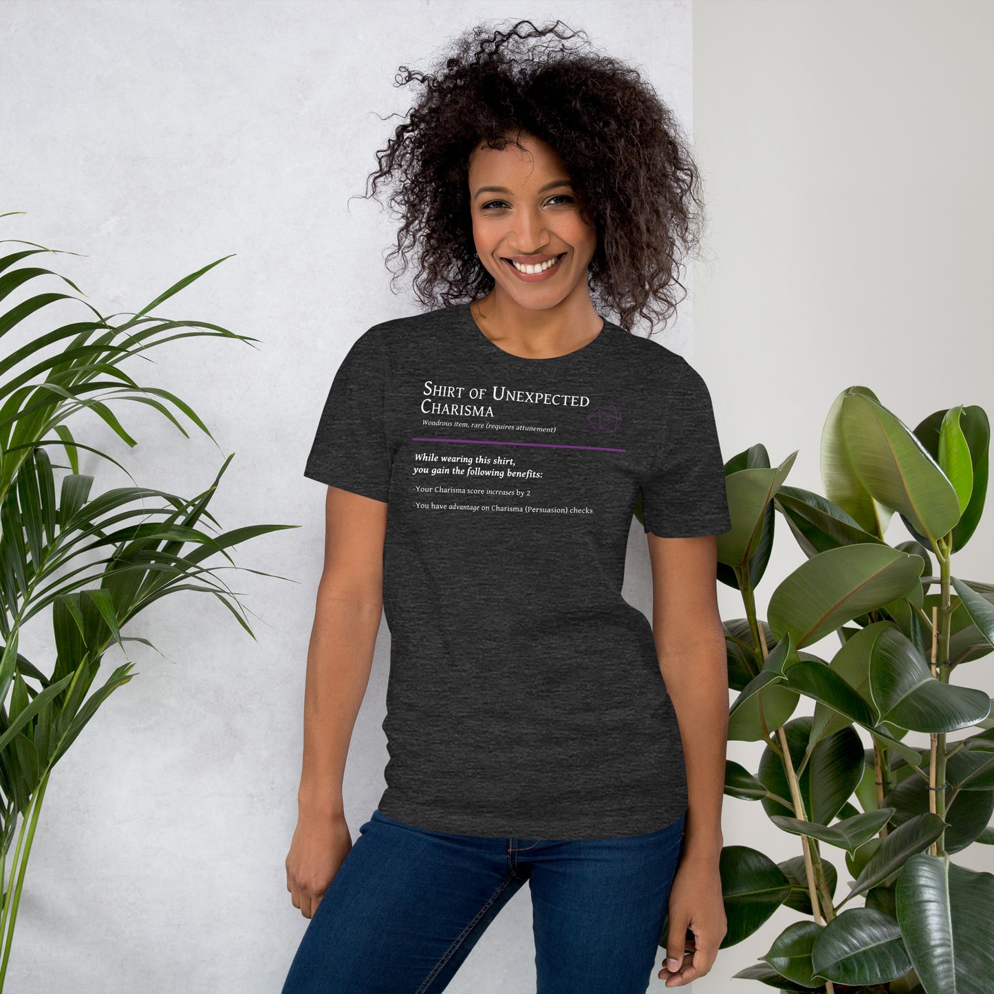 Shirt of Unexpected Charisma | Enchanted T-shirt