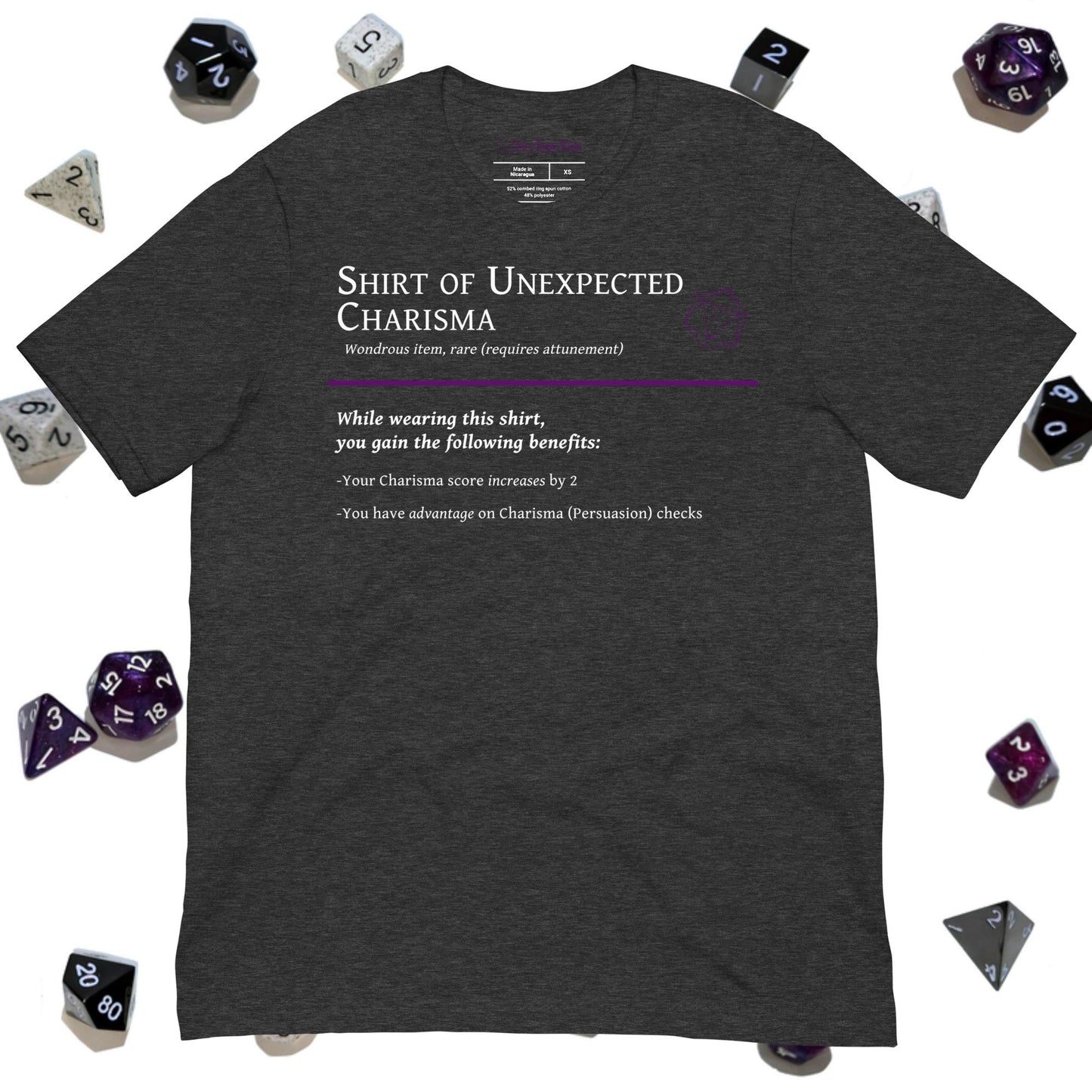 Shirt of Unexpected Charisma | Enchanted T-shirt