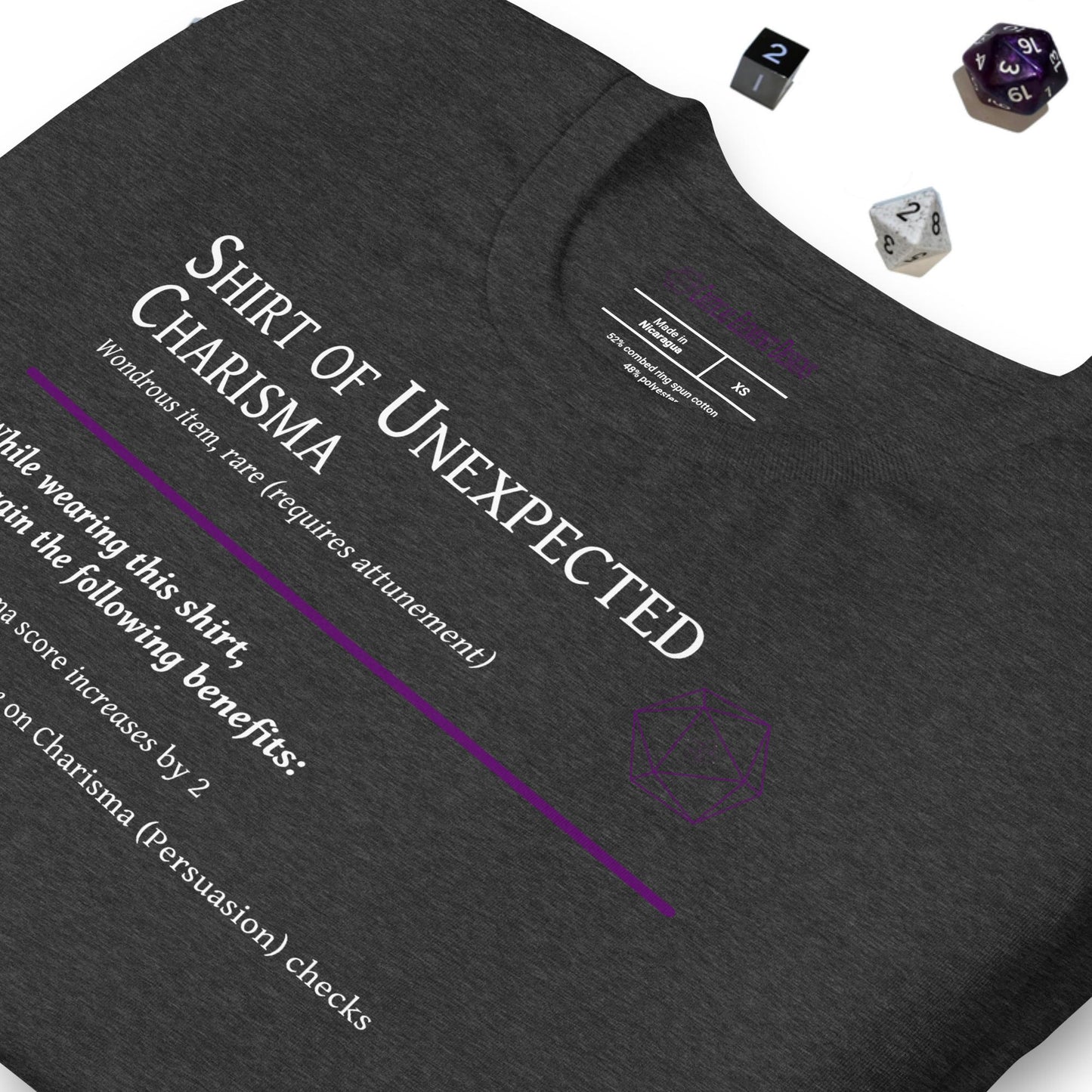 Shirt of Unexpected Charisma | Enchanted T-shirt