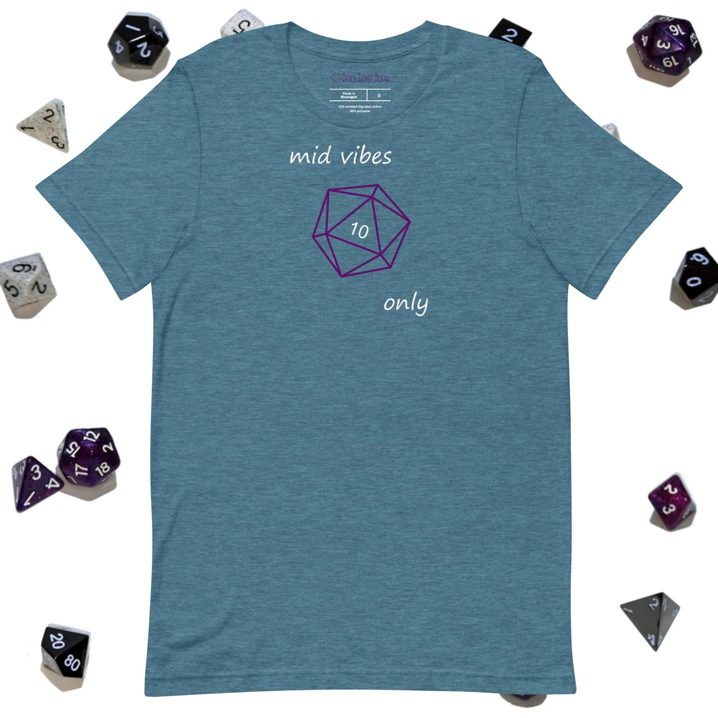 mid vibes only - unisex t-shirt