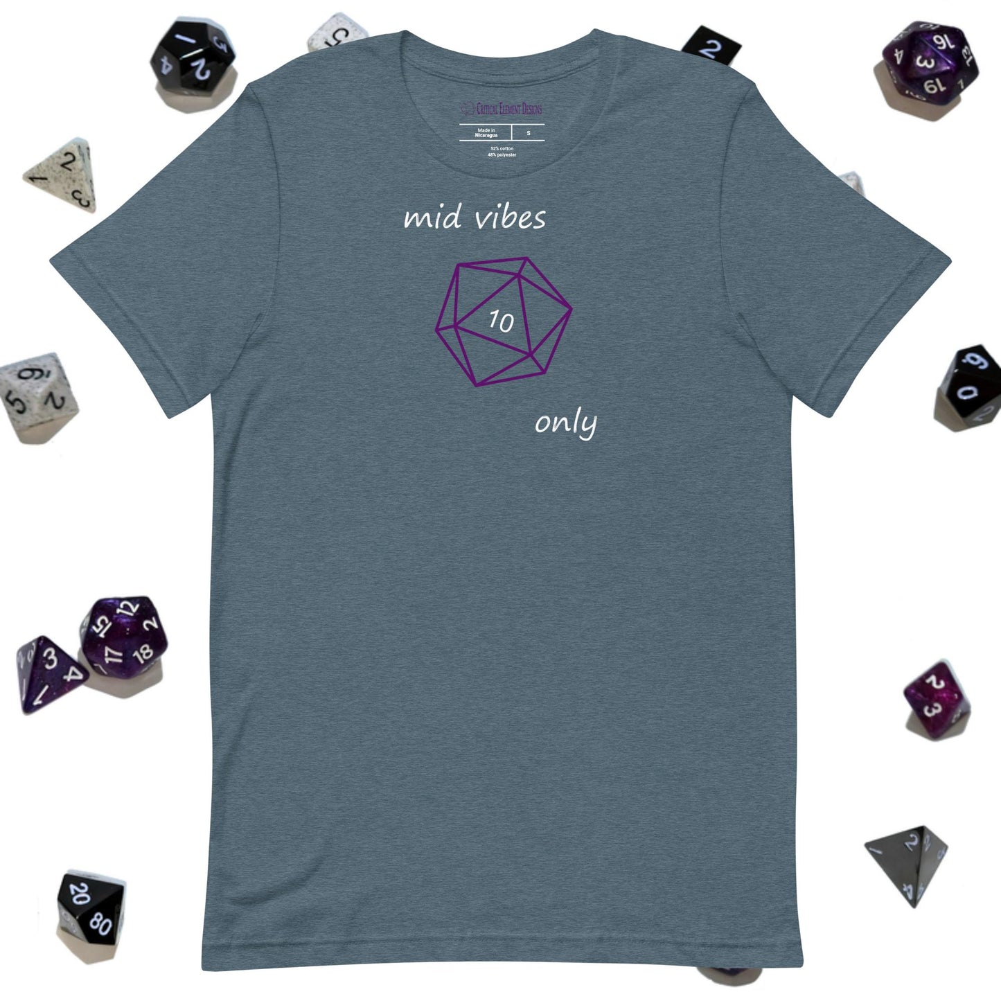 mid vibes only - unisex t-shirt