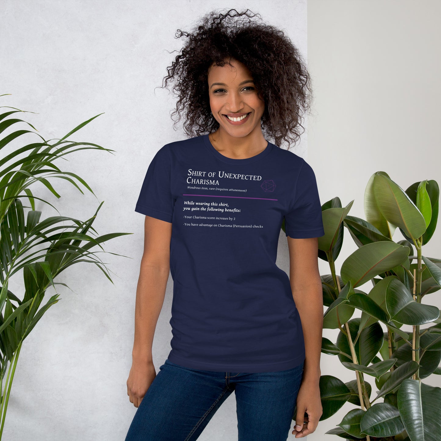 Shirt of Unexpected Charisma | Enchanted T-shirt