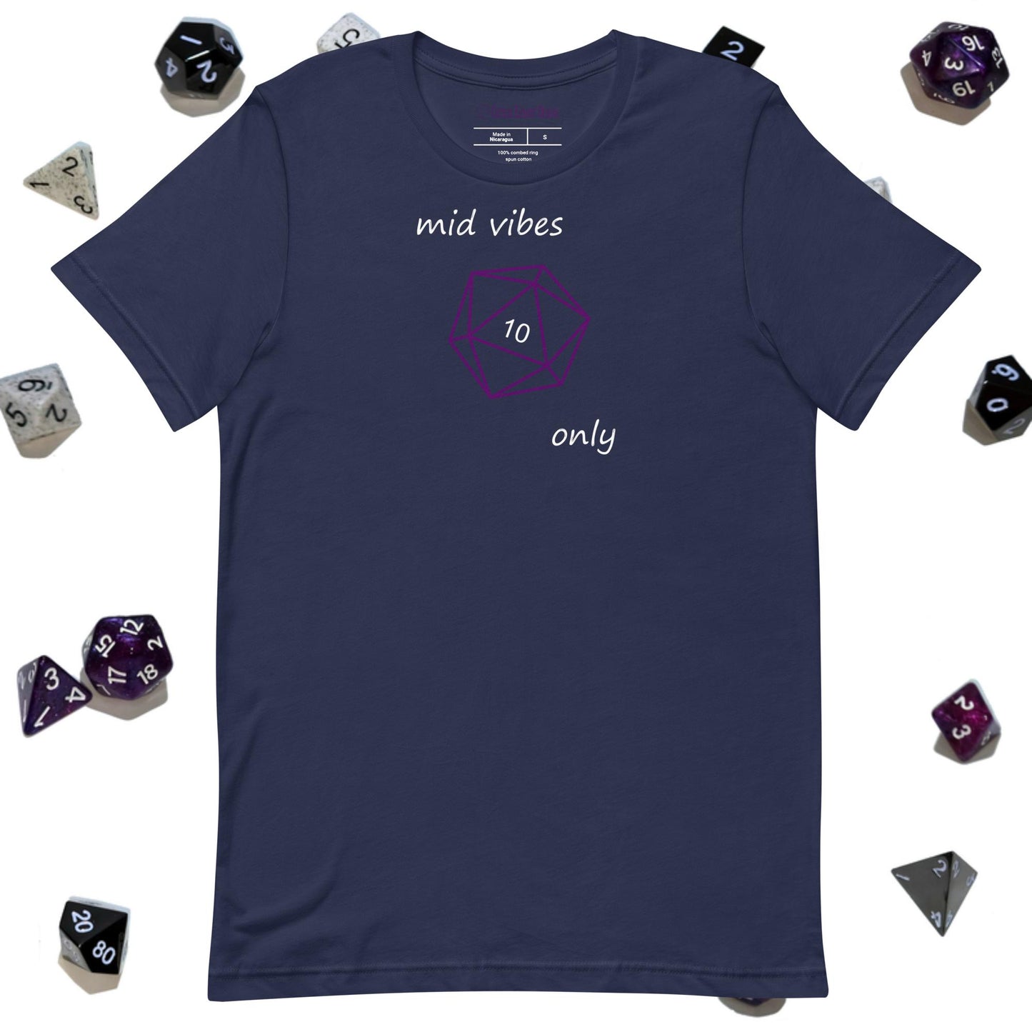 mid vibes only - unisex t-shirt
