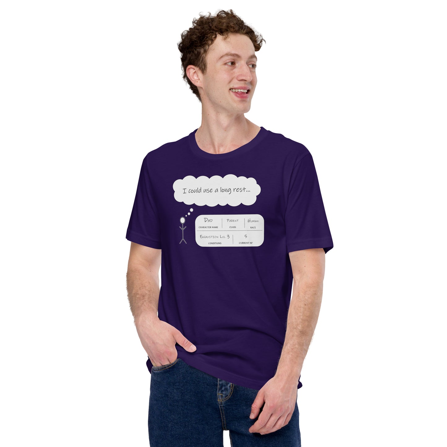 Exhausted Dad | Unisex t-shirt