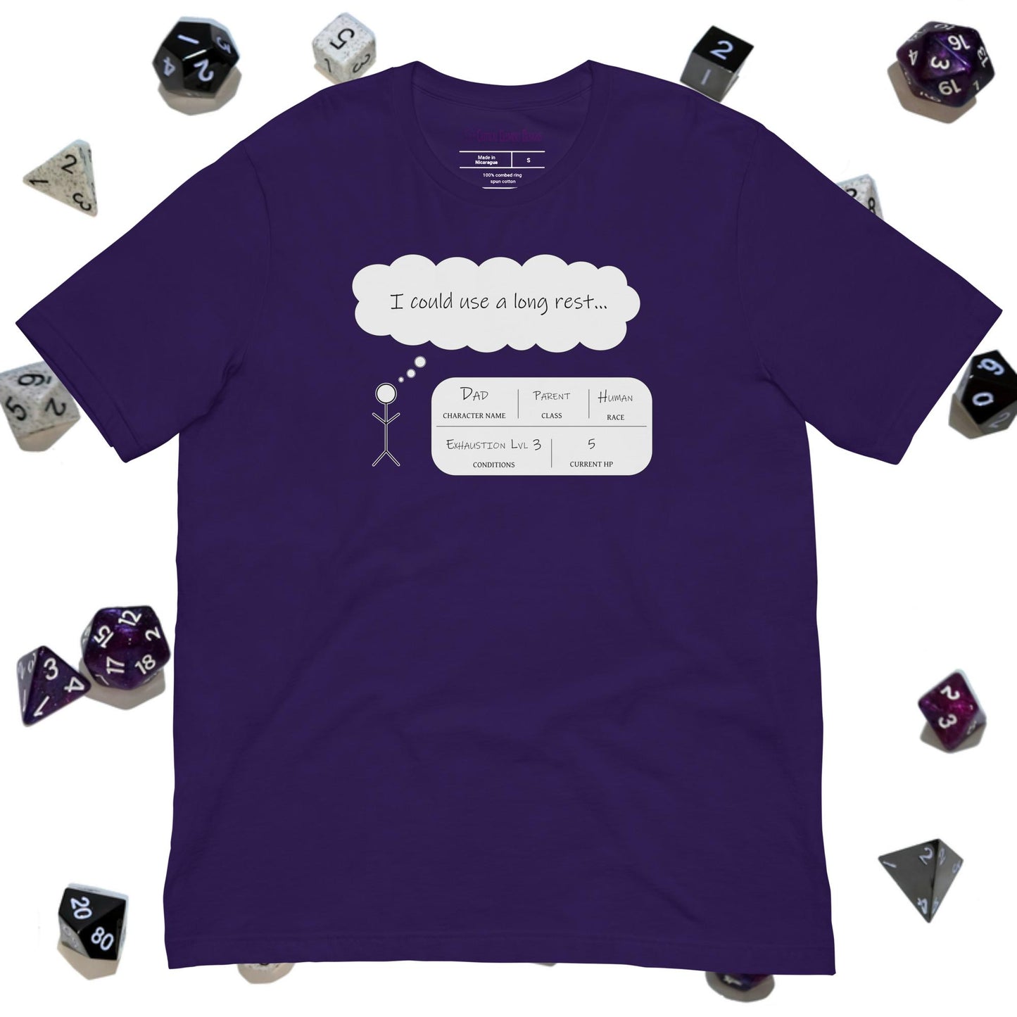 Exhausted Dad | Unisex t-shirt