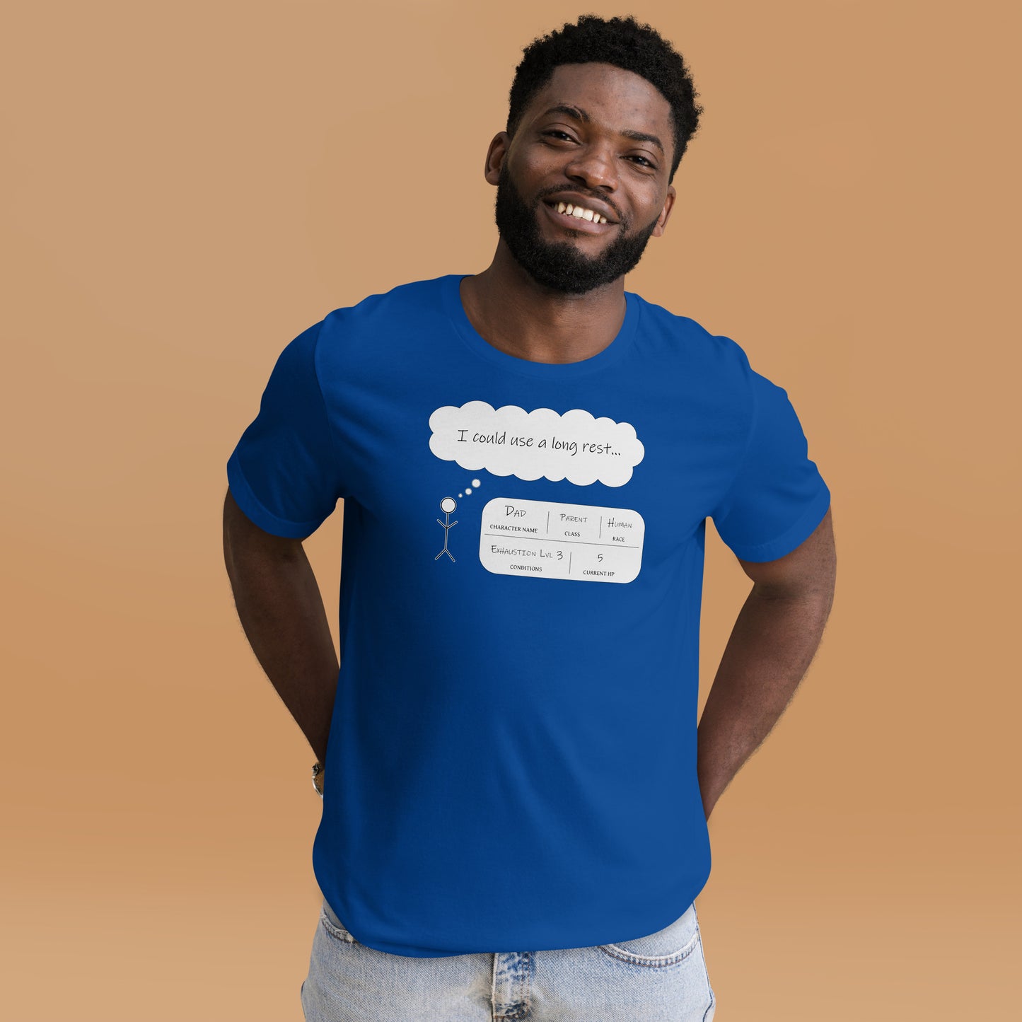 Exhausted Dad | Unisex t-shirt