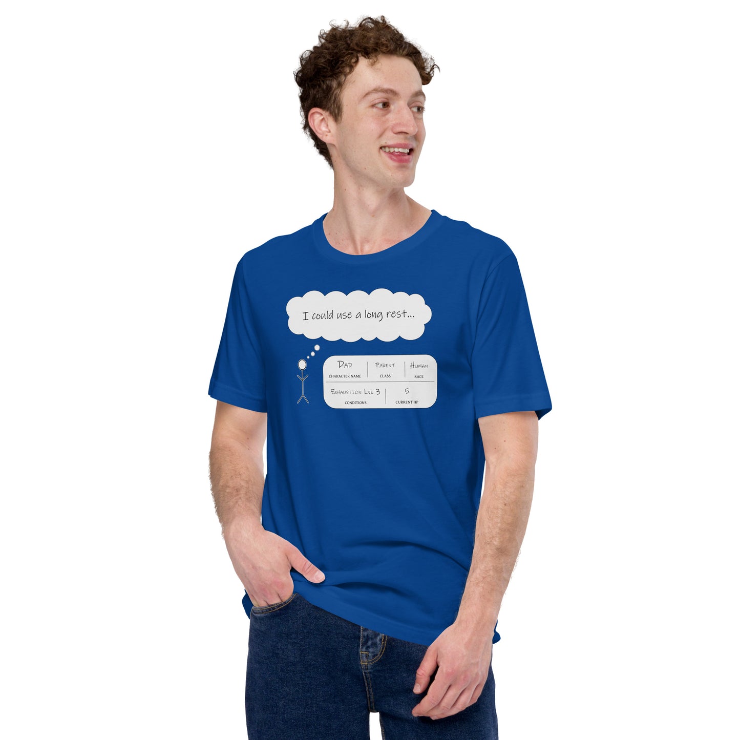 Exhausted Dad | Unisex t-shirt