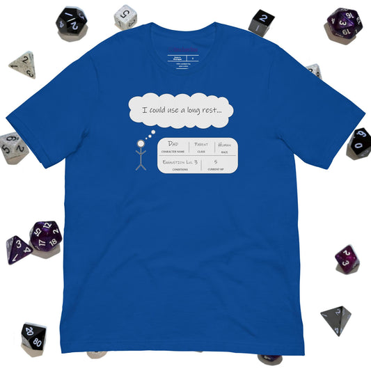 Exhausted Dad | Unisex t-shirt