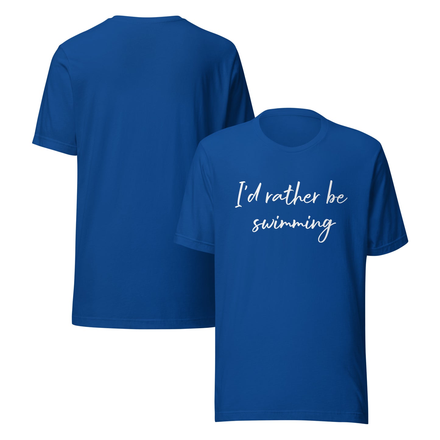 Go Swimming | Unisex Casual T-Shirt