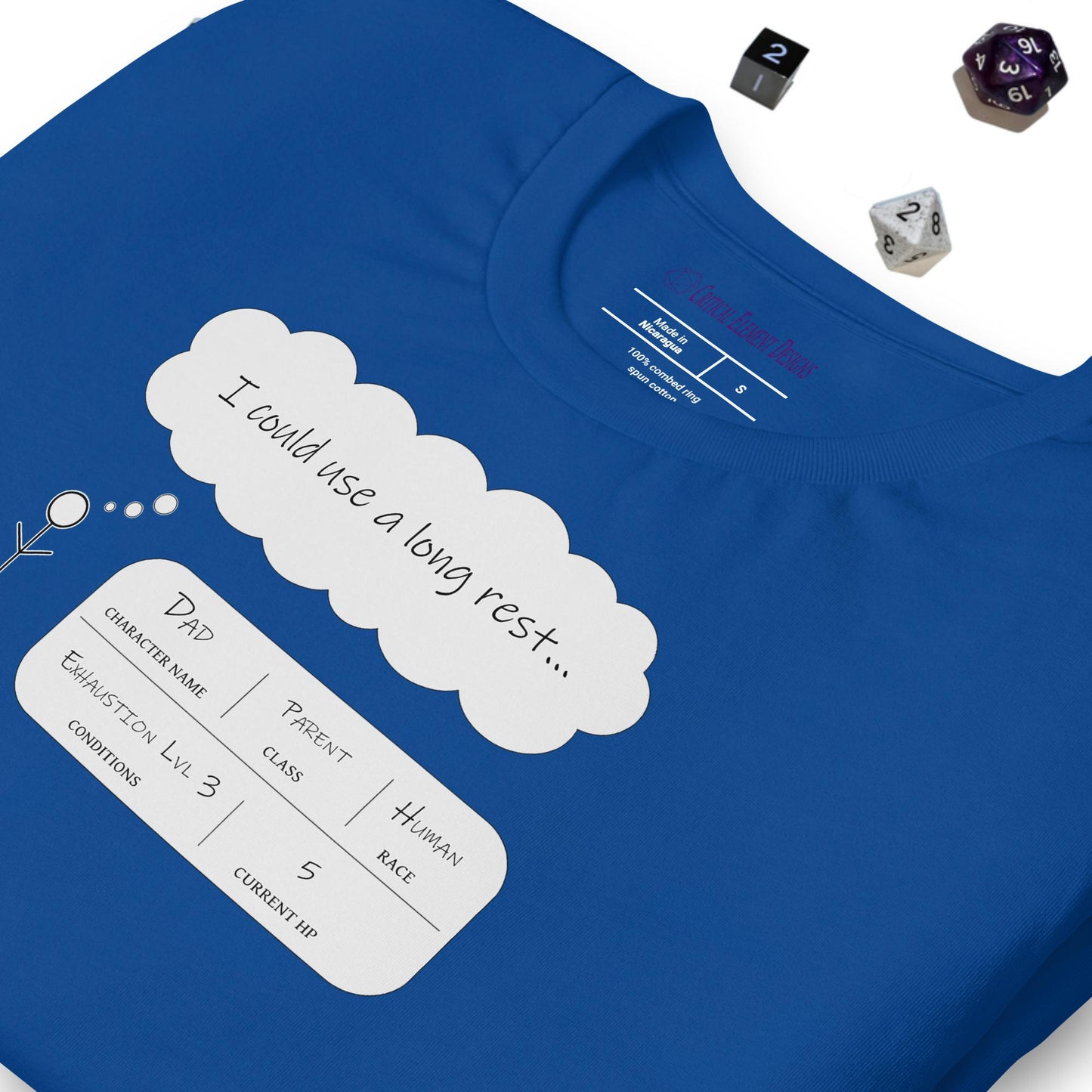 Exhausted Dad | Unisex t-shirt