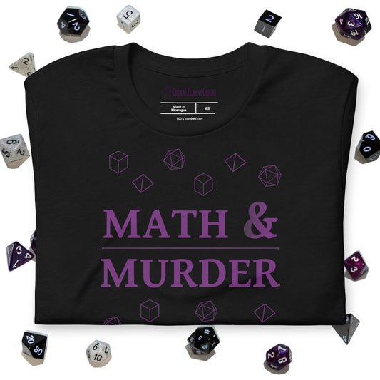 Math & Murder | Unisex t-shirt