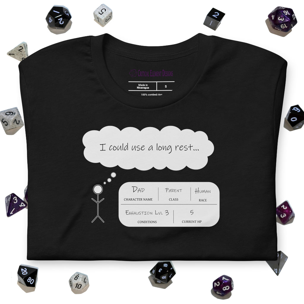 Exhausted Dad | Unisex t-shirt