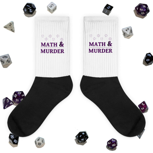 Math & Murder - Socks