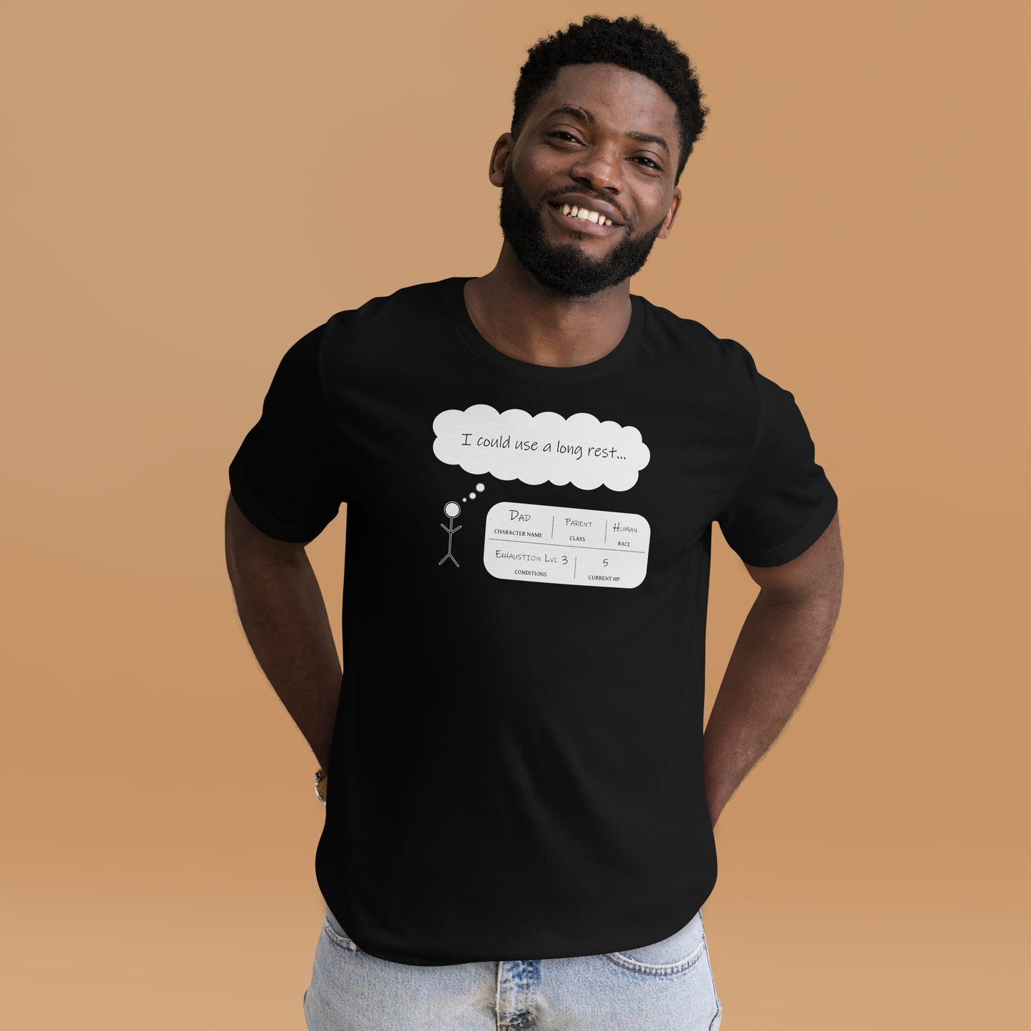 Exhausted Dad | Unisex t-shirt