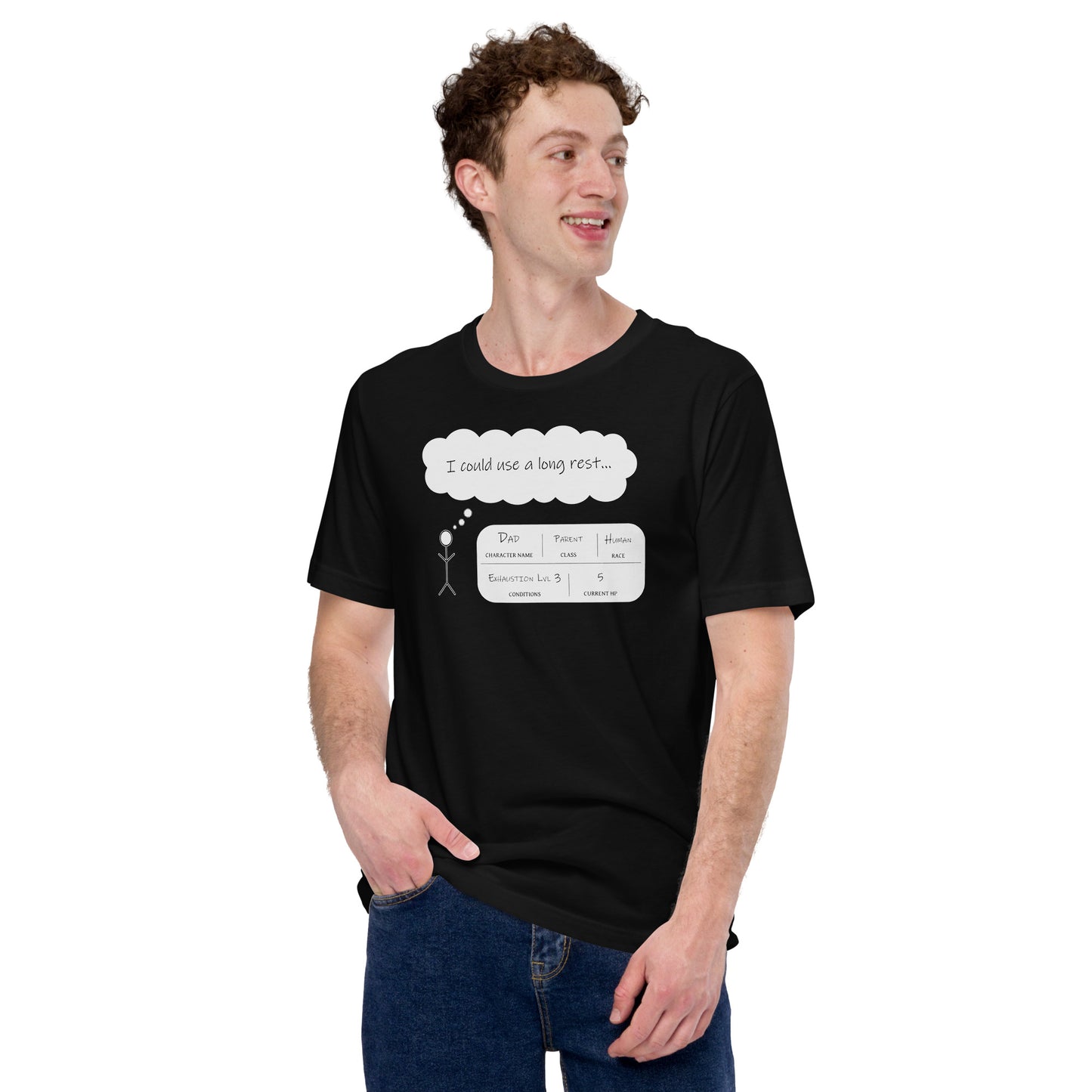 Exhausted Dad | Unisex t-shirt