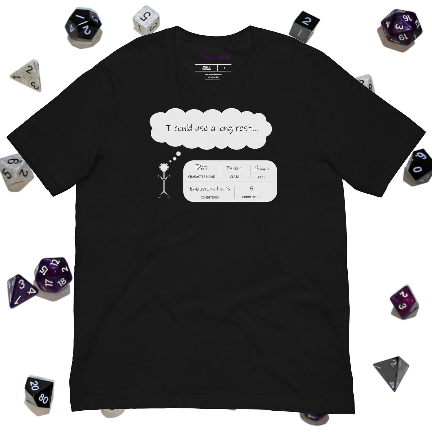 Exhausted Dad | Unisex t-shirt