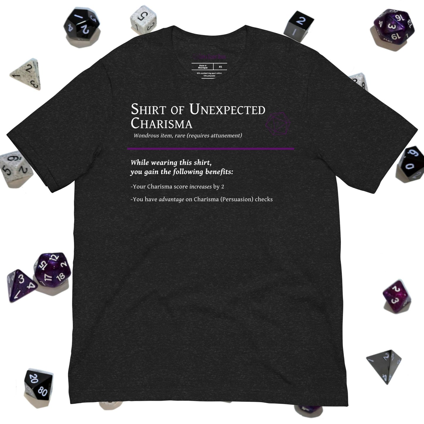 Shirt of Unexpected Charisma | Enchanted T-shirt