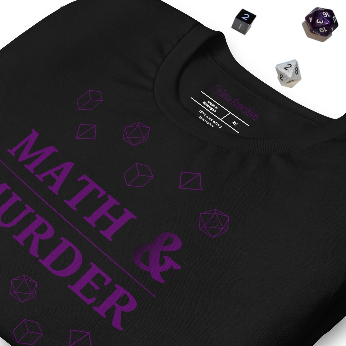 Math & Murder | Unisex t-shirt