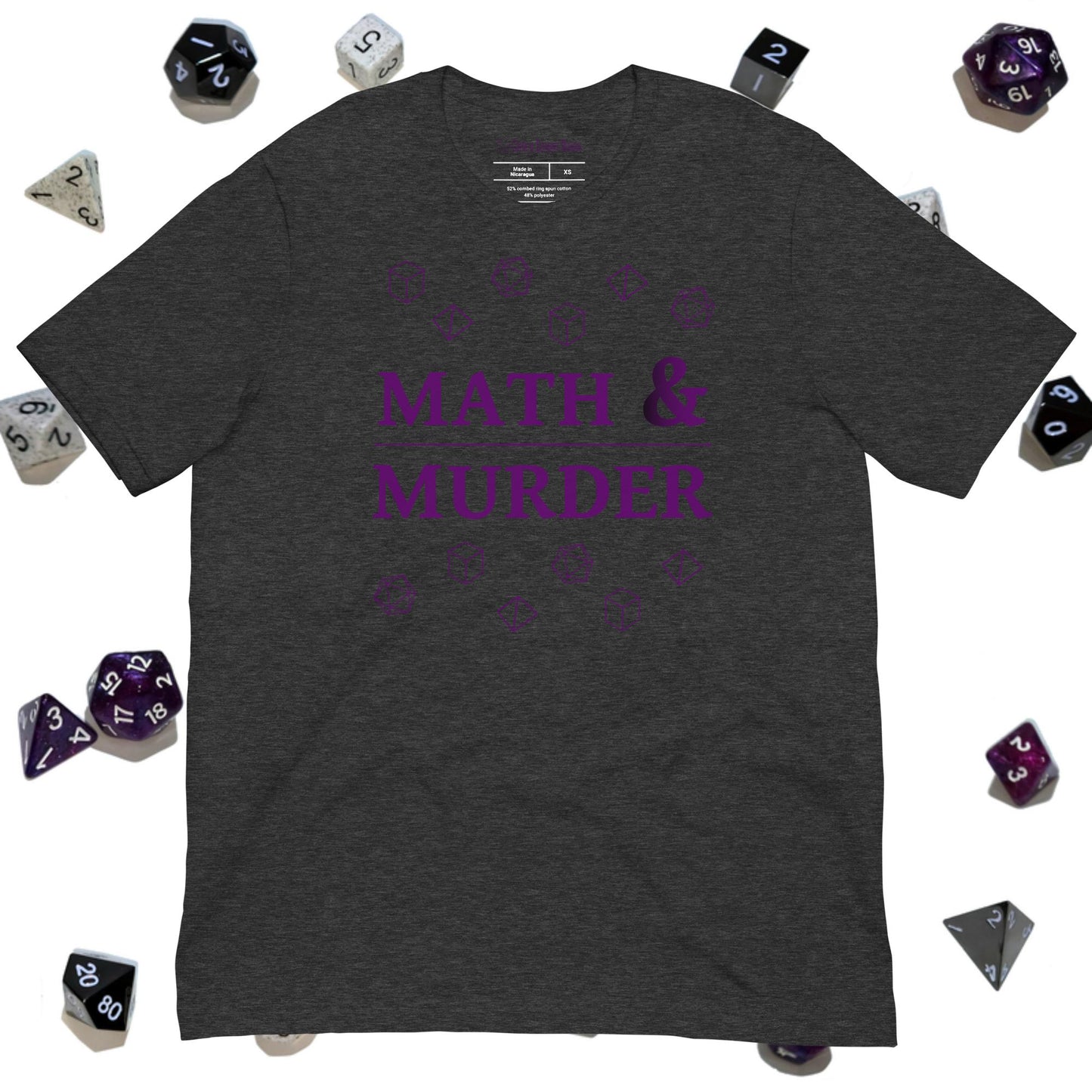 Math & Murder | Unisex t-shirt
