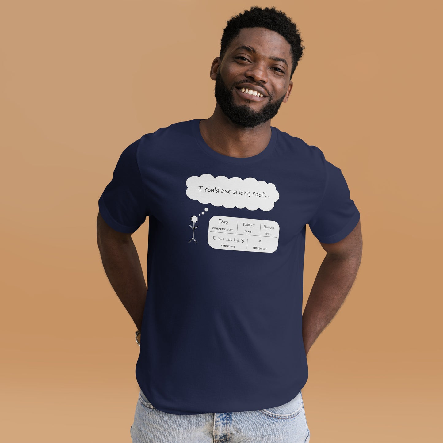Exhausted Dad | Unisex t-shirt