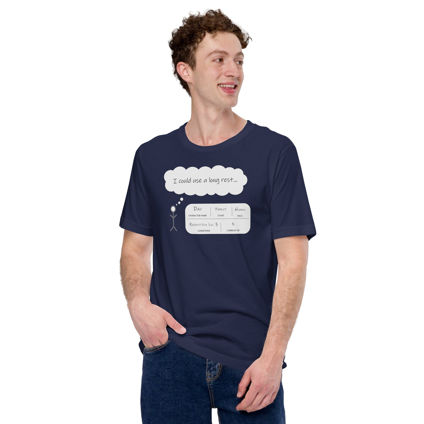 Exhausted Dad | Unisex t-shirt