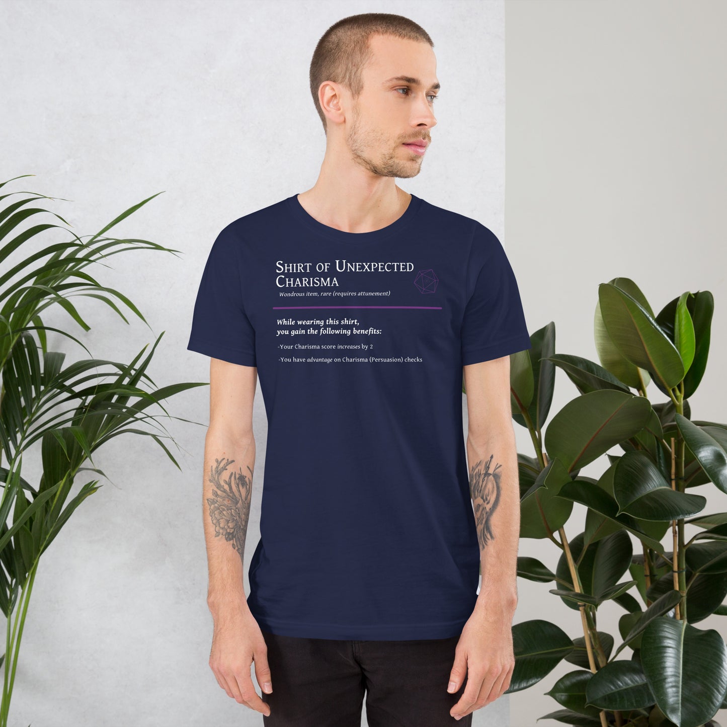 Shirt of Unexpected Charisma | Enchanted T-shirt