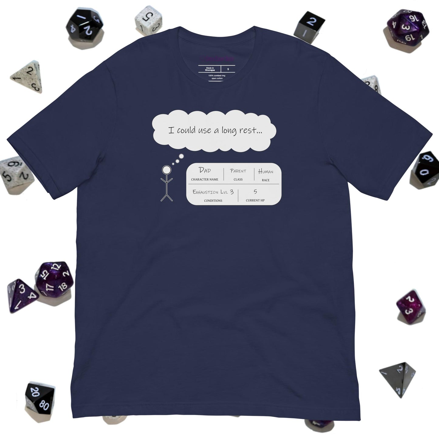Exhausted Dad | Unisex t-shirt