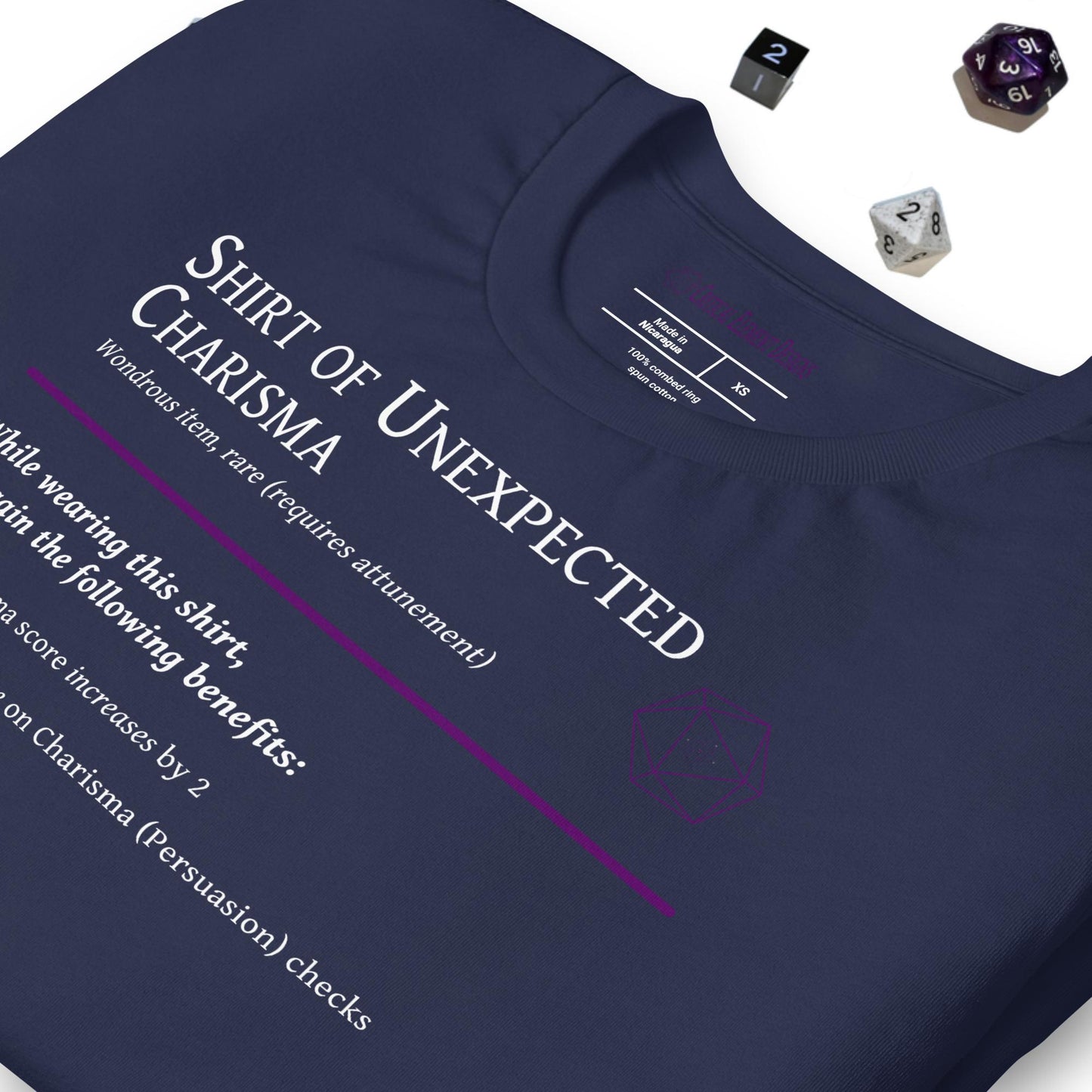 Shirt of Unexpected Charisma | Enchanted T-shirt