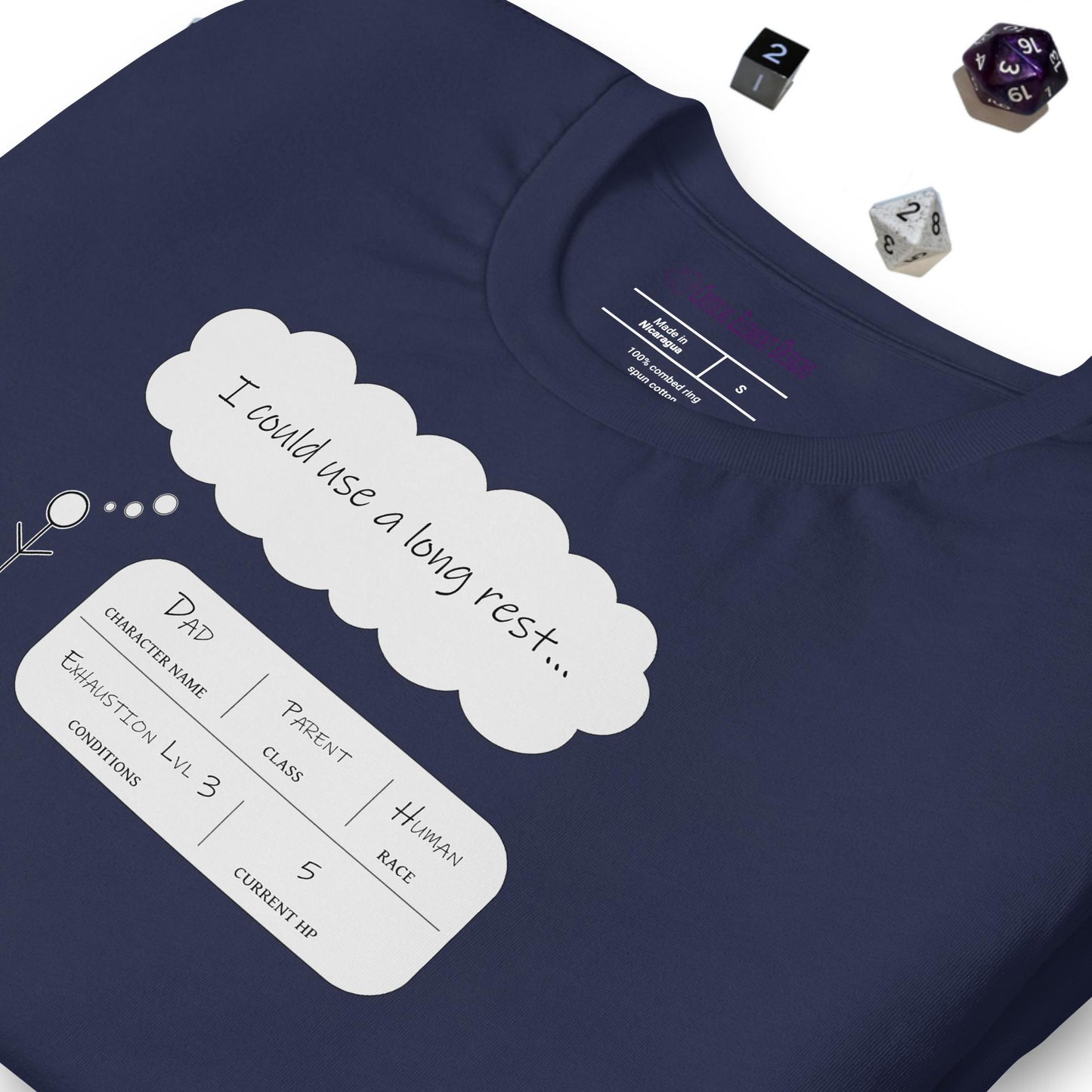 Exhausted Dad | Unisex t-shirt