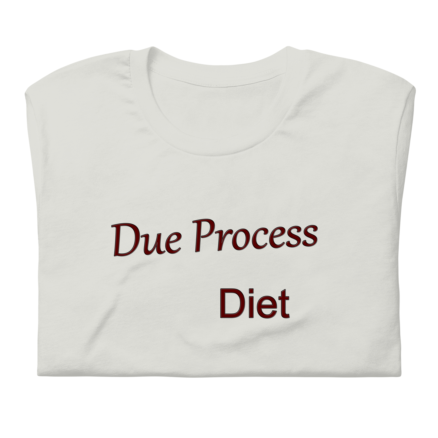Due Process Diet - Unisex t-shirt