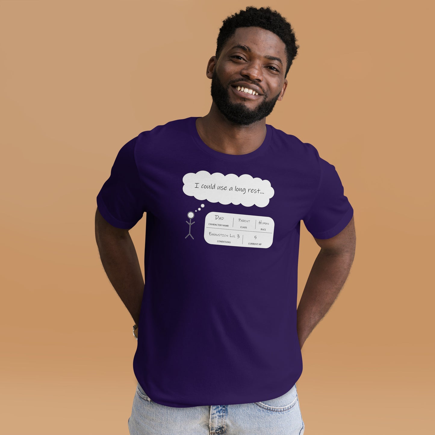 Exhausted Dad | Unisex t-shirt