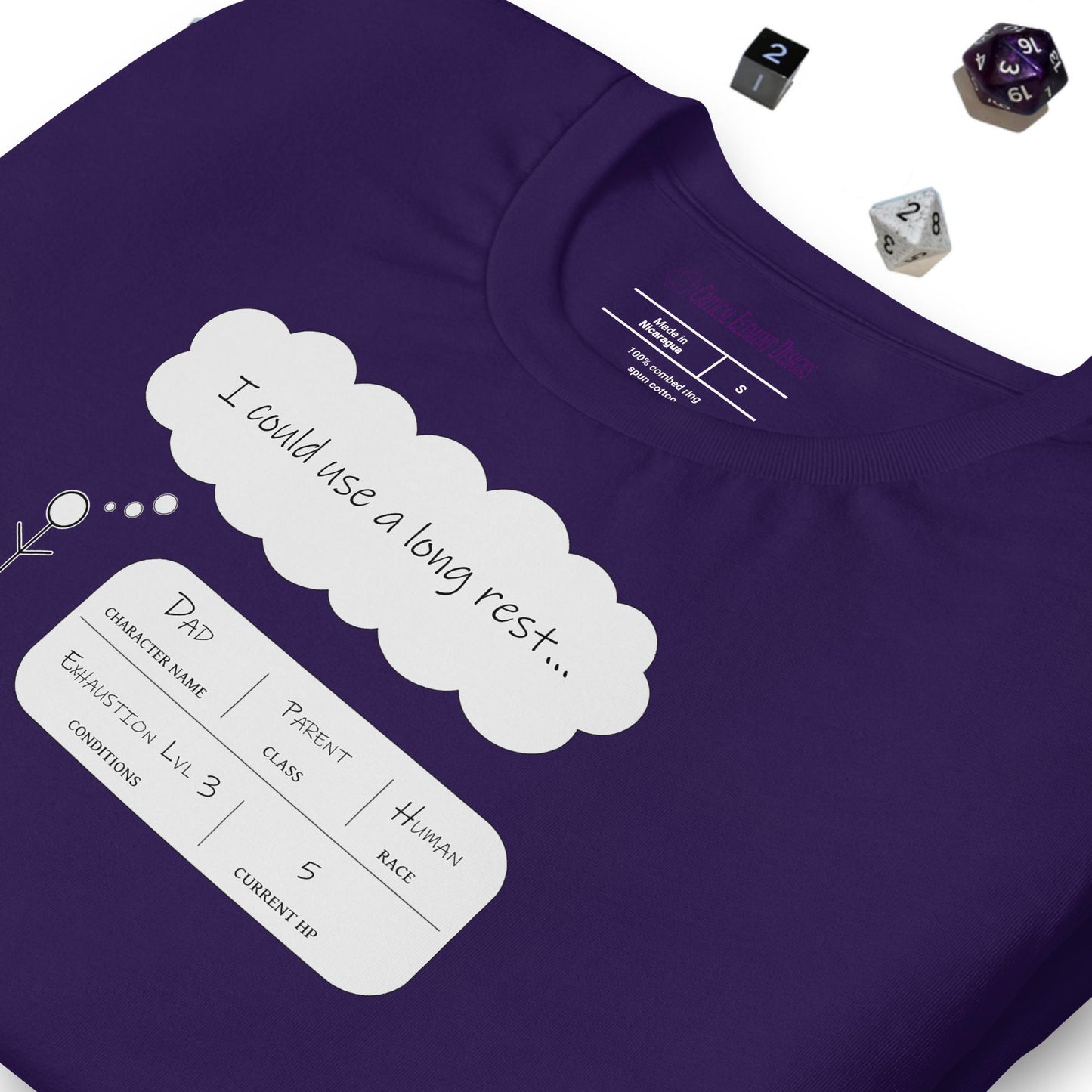 Exhausted Dad | Unisex t-shirt