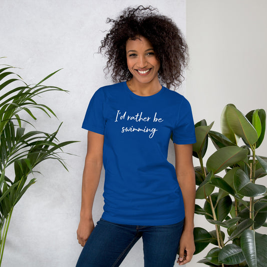 Go Swimming | Unisex Casual T-Shirt